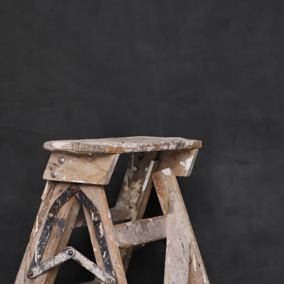 Leren fotoachtergrond | Granite grey