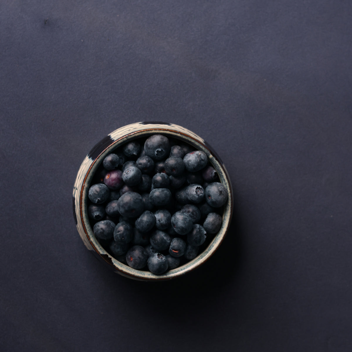 Leren fotoachtergrond | Blueberry