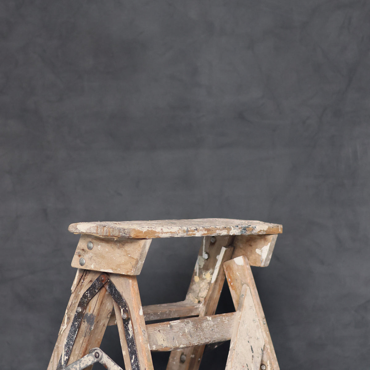 Leren fotoachtergrond | Vintage Grey