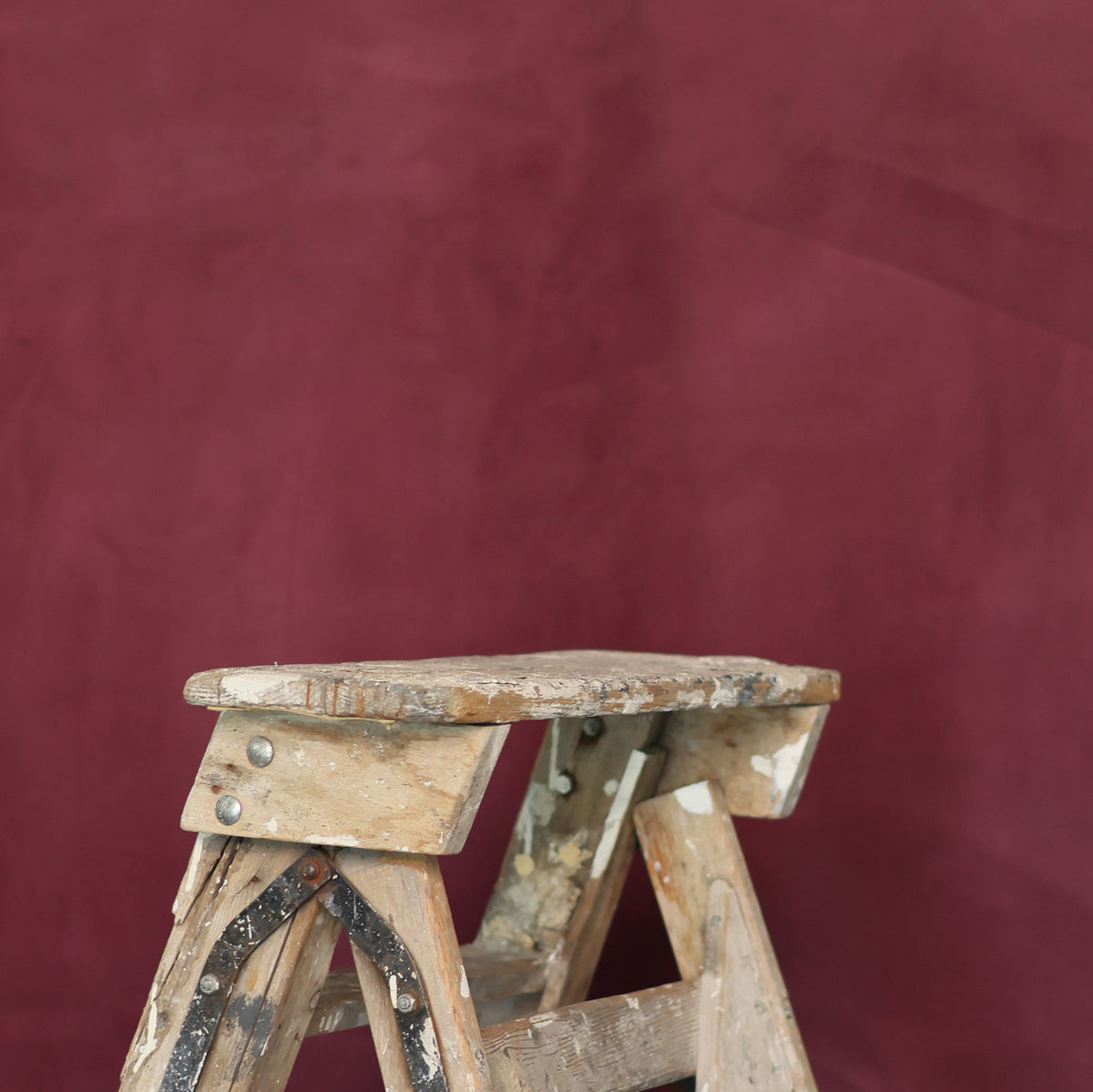Leren fotoachtergrond | Plum