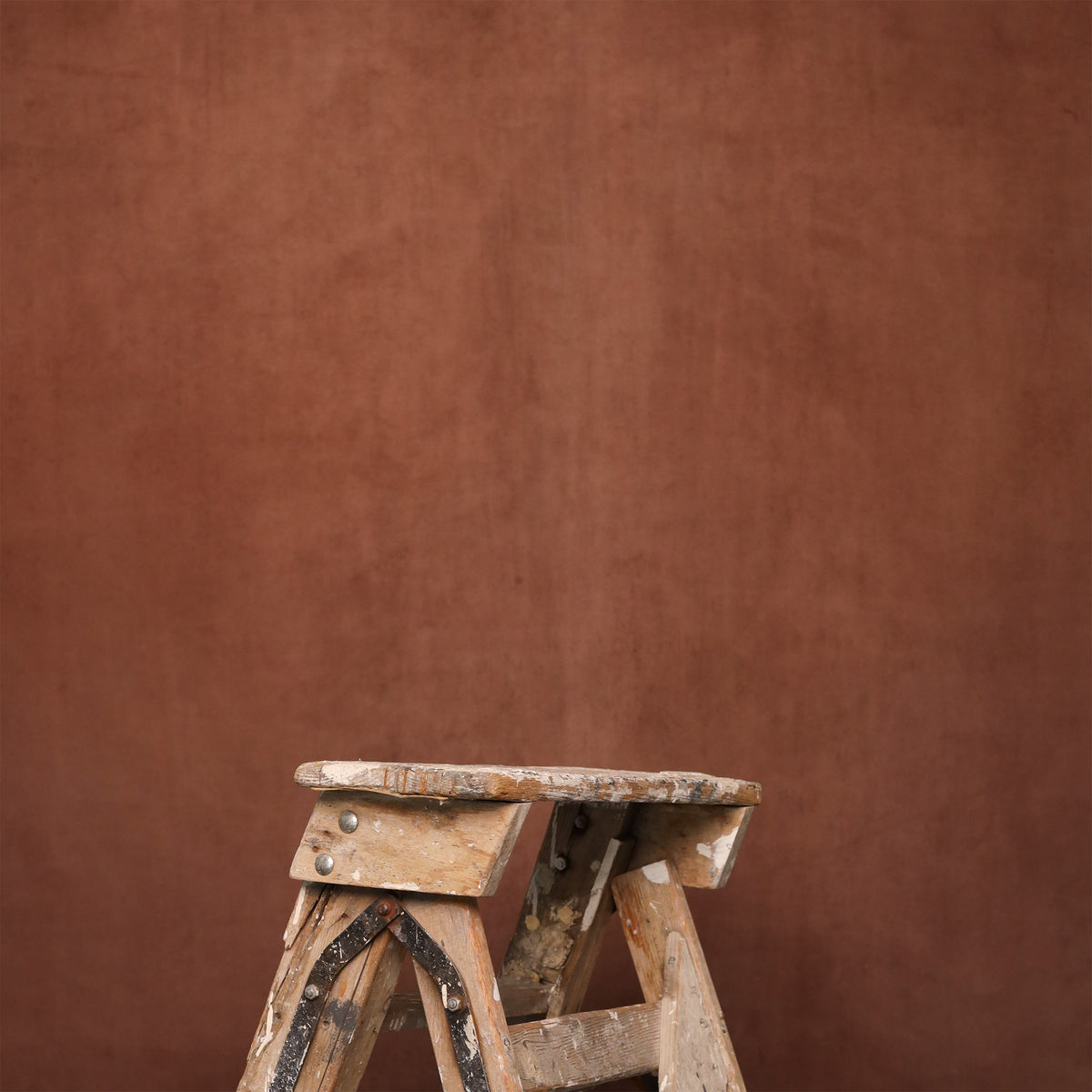 Leren fotoachtergrond | Maroon rust