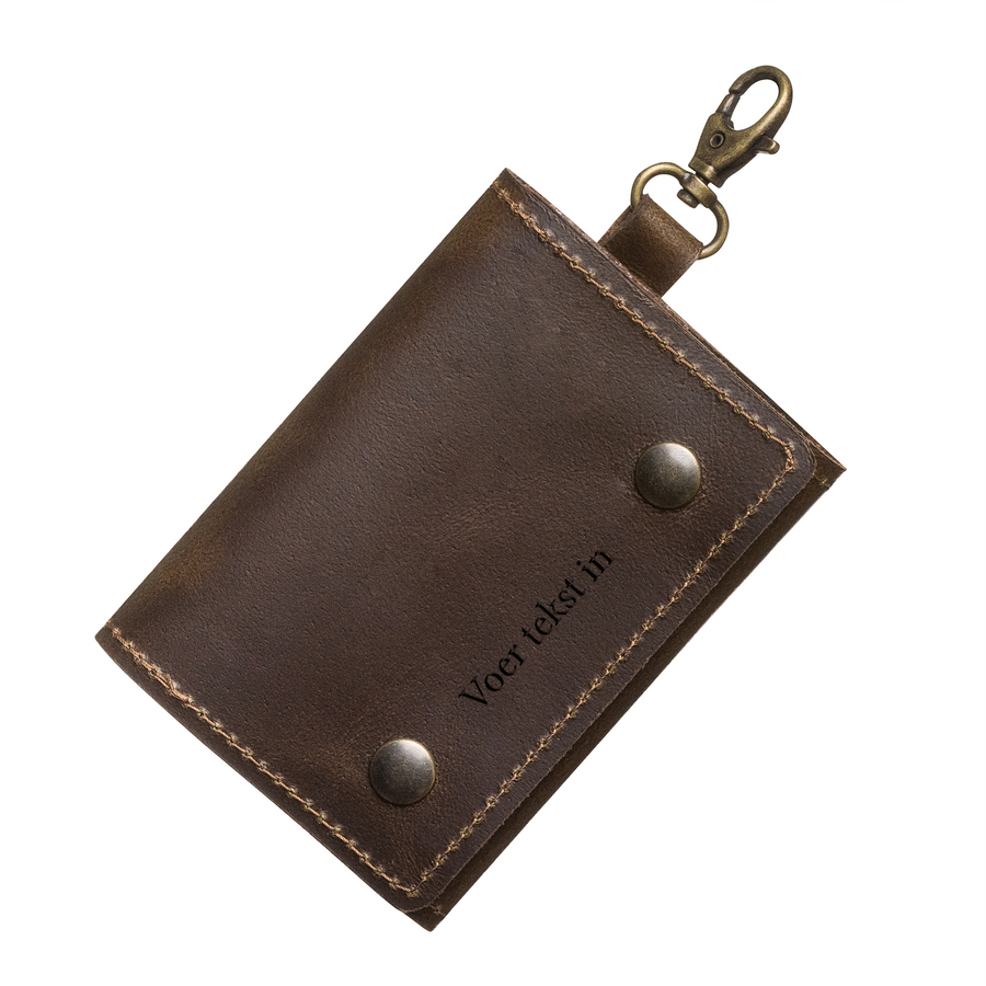 Geheugenkaarthouder chocolate brown