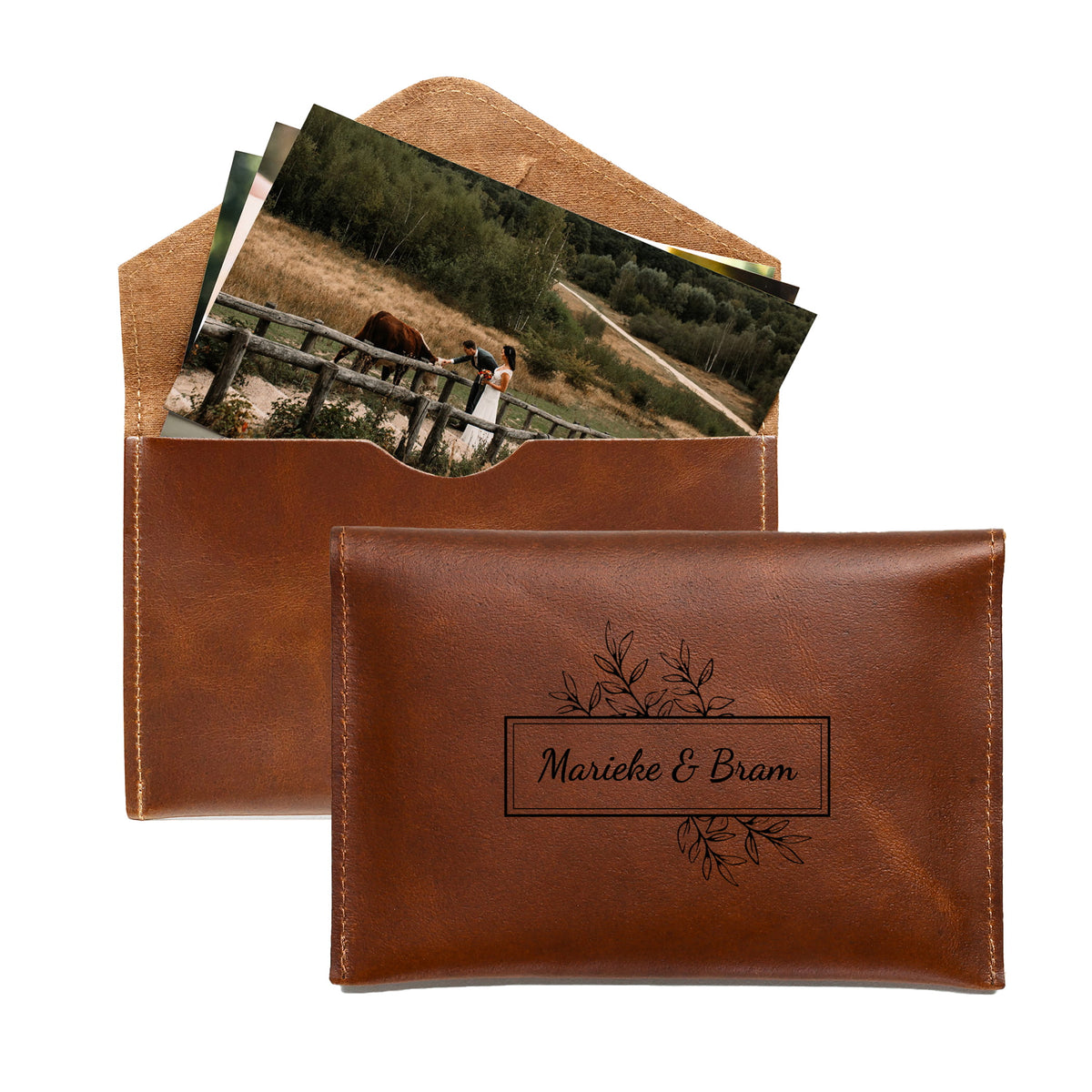 Foto envelop | Whiskey brown