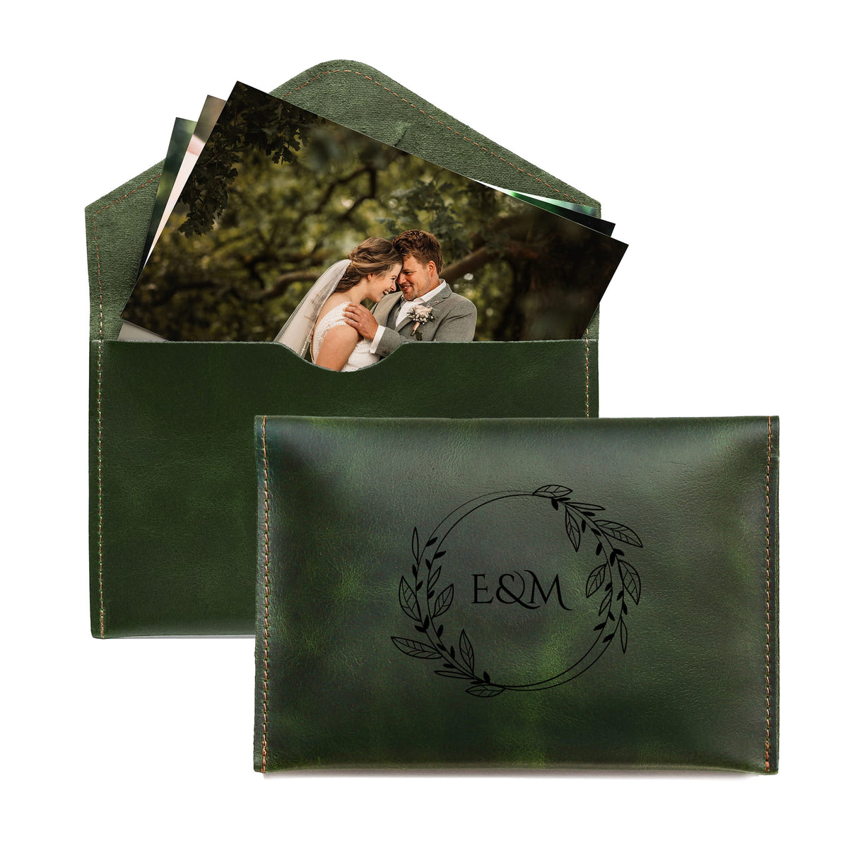 Foto envelop | Premium green