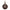 Leren lensdop houder van The Hantler voor fotografen chocolate brown