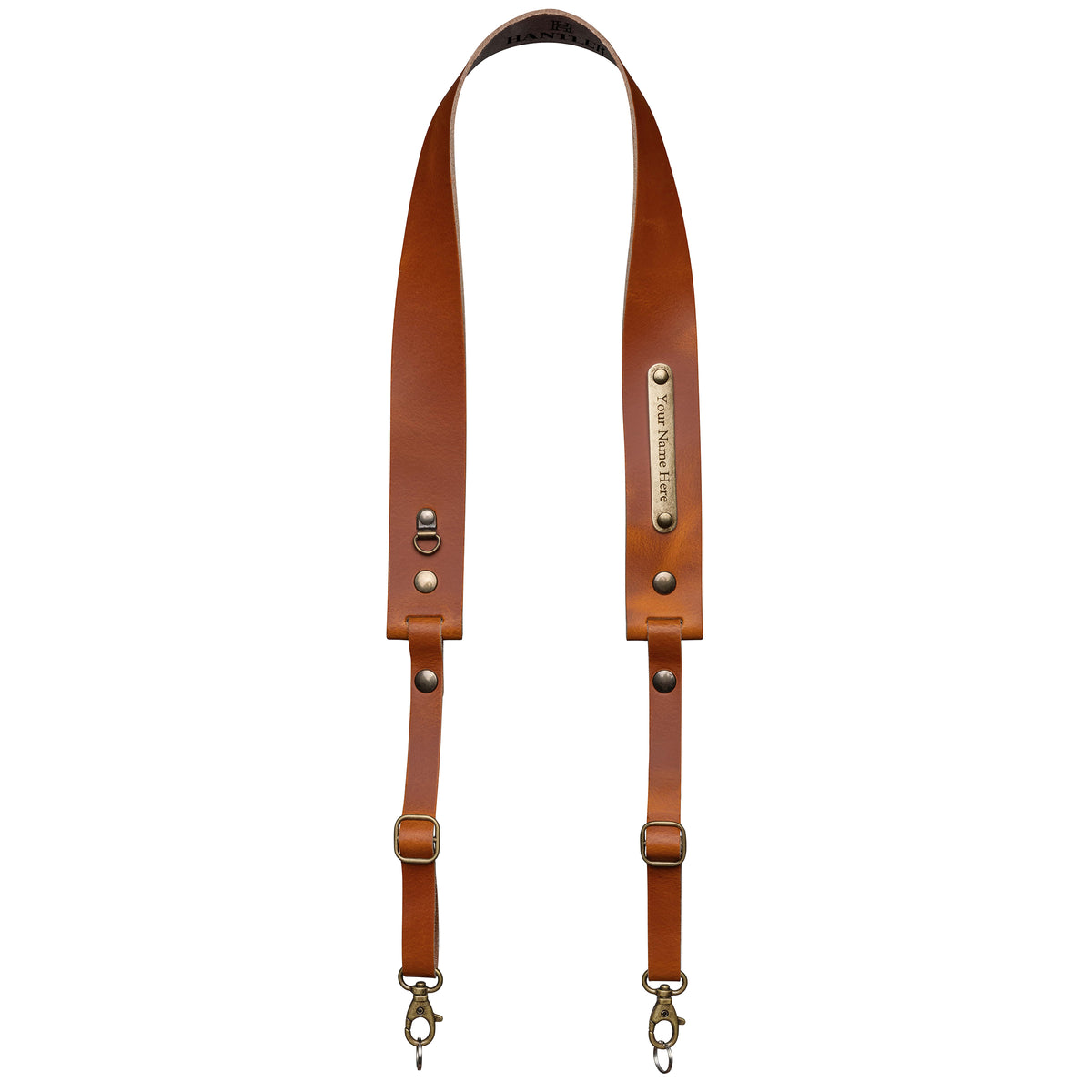 Camera neck strap Chestnut