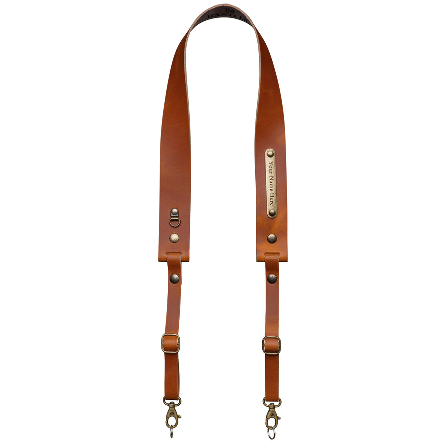 Camera neck strap Chestnut