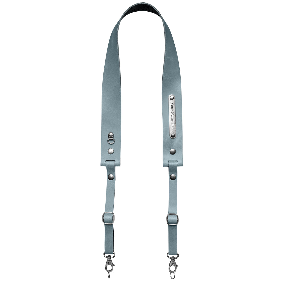 Camera neck strap Steel blue