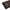 Leren batterijhouder voor camera accu's van fotografen detail chocolate brown