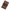Leren camera accu houder voor drie reserve batterijen chocolate brown