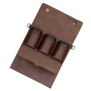 Camera accu houder chocolate brown
