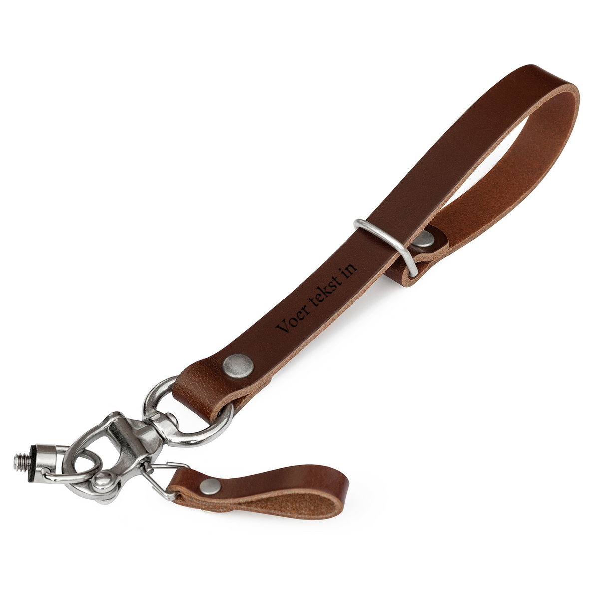 Quick release polsband brandy