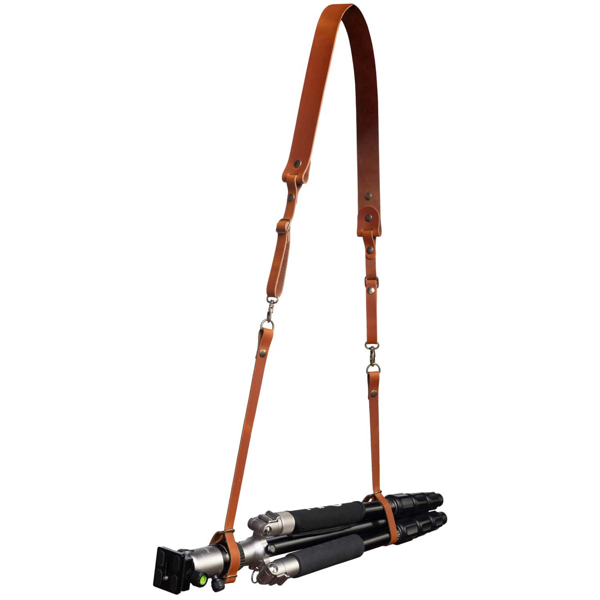 Statief draagriem chestnut